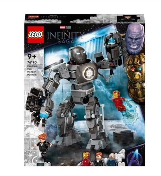 LEGO Marvel Avengers Iron Man : Iron Monger Mayhem - 76190, Enlèvement ou Envoi, Neuf, Lego