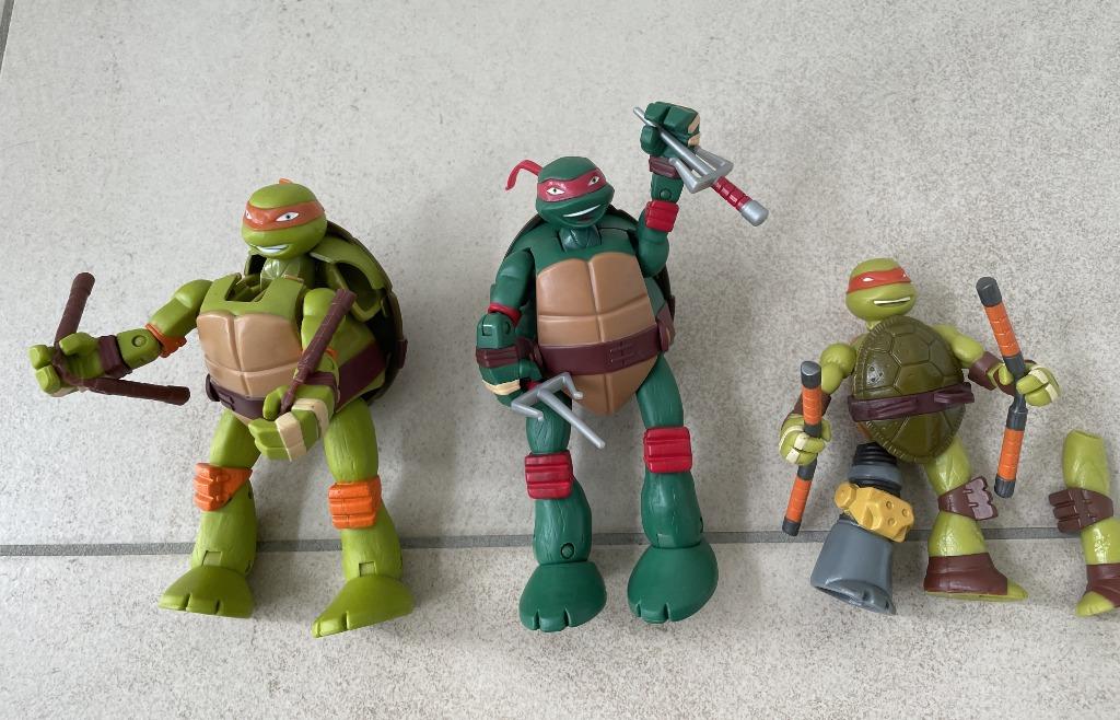 Ninja turtles, Kinderen en Baby's, Speelgoed | Actiefiguren, Ophalen of Verzenden, Zo goed als nieuw