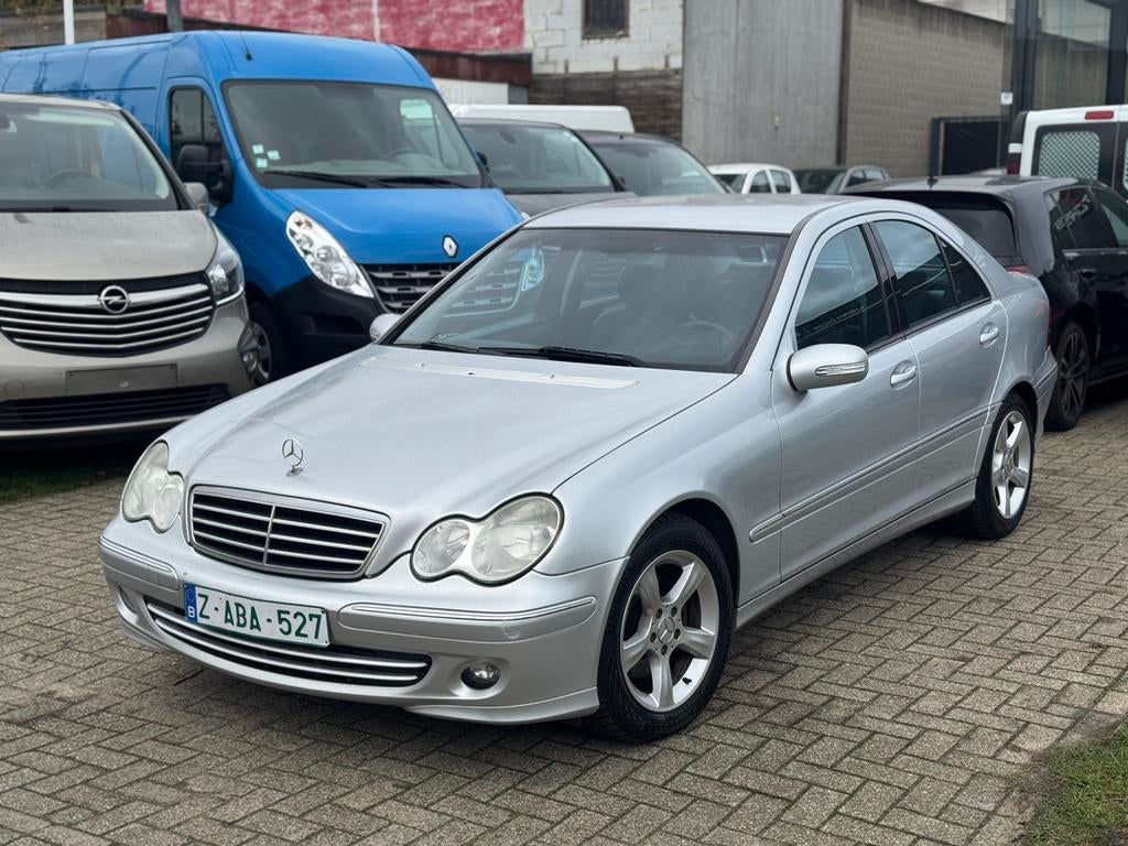Mercedes C200 CDI // Automaat, Auto's, Automaat, Zwart, Leder en Stof, Bedrijf