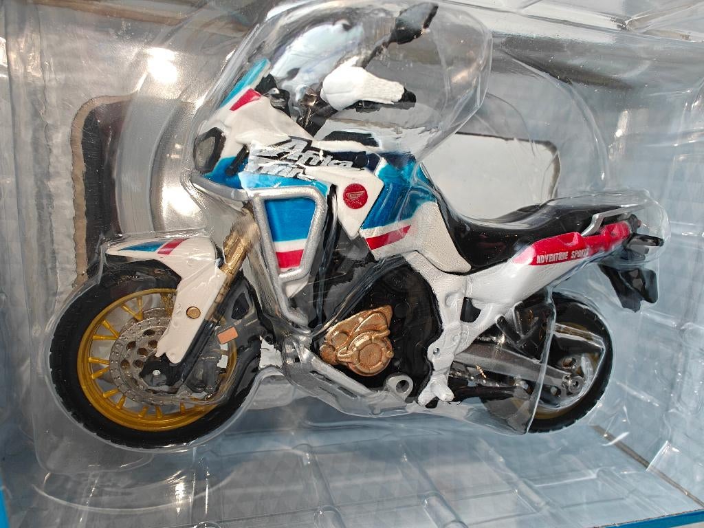 Honda Africa Twin 1000 schaalmodel Burago, Ophalen of Verzenden, Nieuw