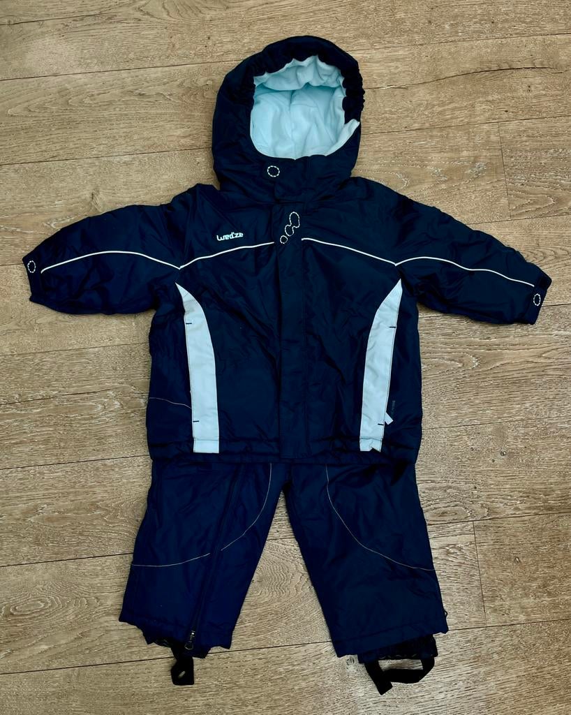 Skibroek en skijas Wedze maat 86 (1-2 jaar), Enlèvement, Comme neuf