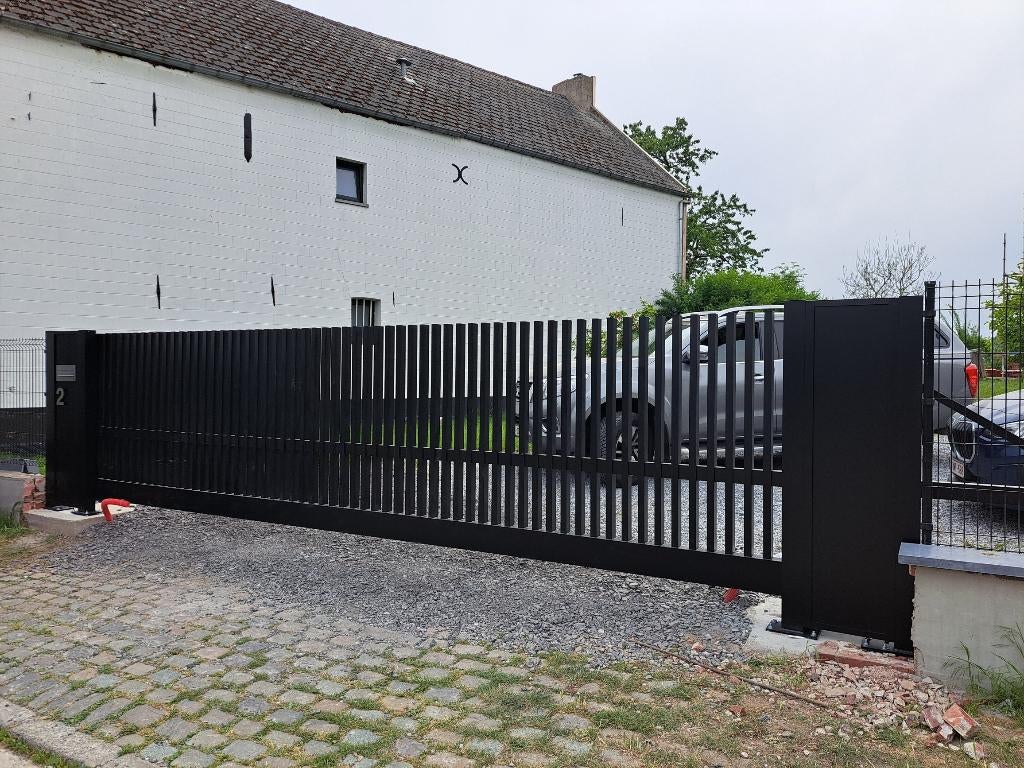 Aluminium of metalen poort, Tuin en Terras, Met poort, Ophalen of Verzenden, /, /