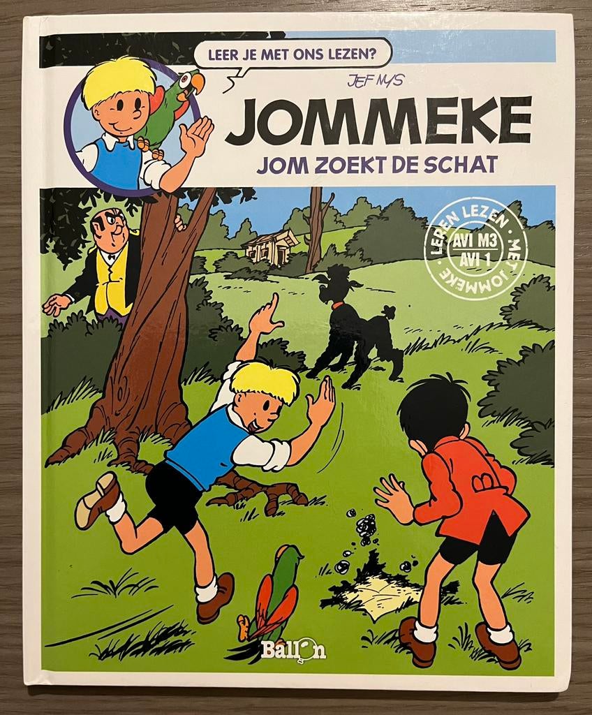 Jom zoekt de schat - Leer je met ons lezen?, Ophalen, Jenny Hillen