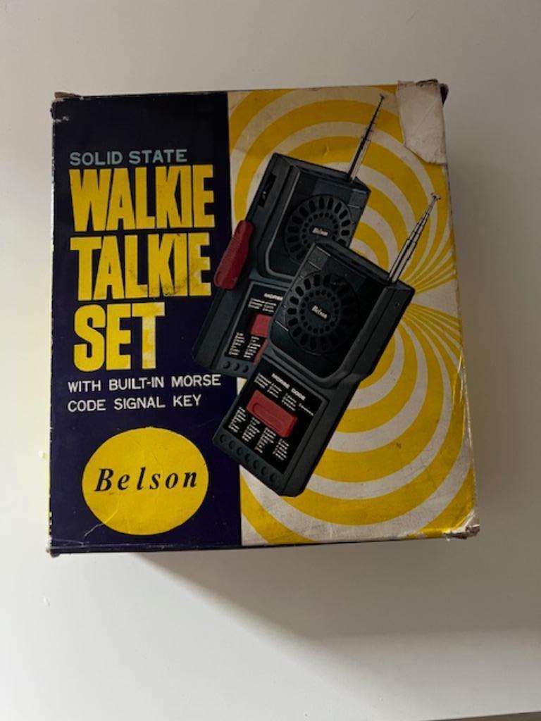 walkie talkie vintage neuf, Ophalen, Nieuw
