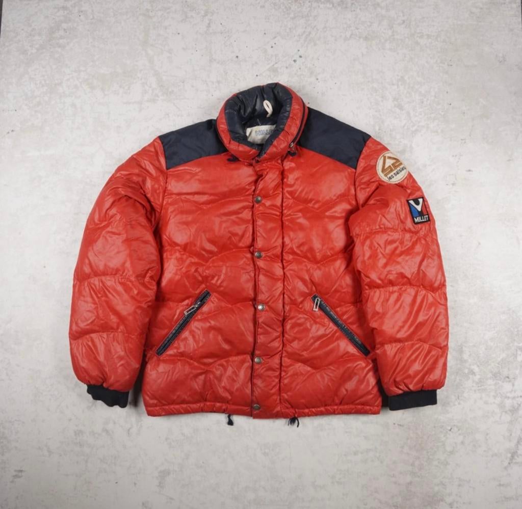 Doudoume Millet vintage originale, Rouge, Enlèvement ou Envoi, Millet, Taille 52/54 (L)