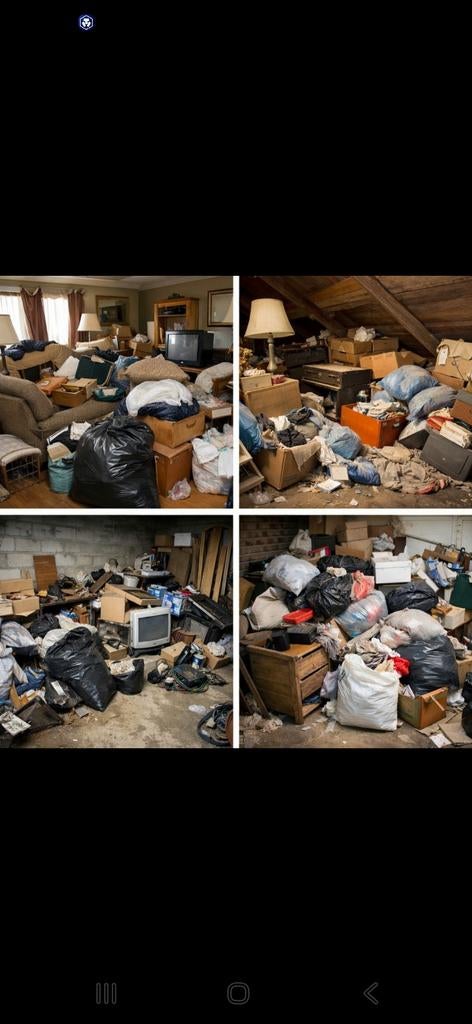 Vide maison ,encombrants, meubles, déchets, nettoyage etc..., Enlèvement ou Envoi