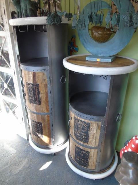 bar JACK DANIELS en bois et métal sur roulettes , nouveau !, Maison & Meubles, Enlèvement ou Envoi, Neuf