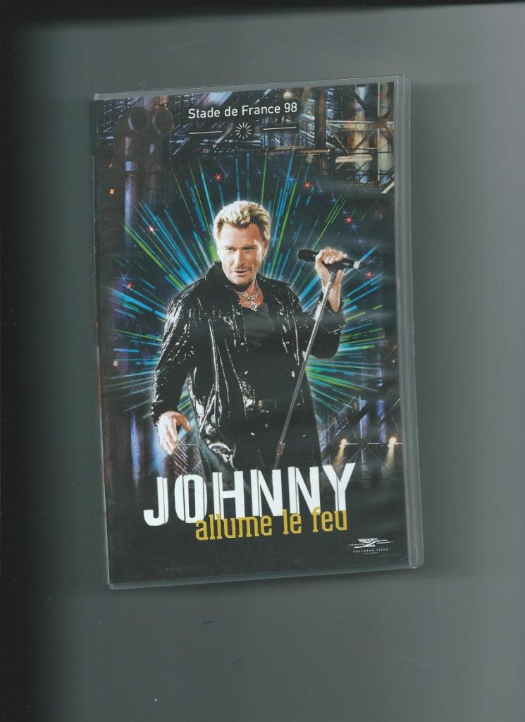 Casette VHS - JOHNNY au Stade de FRANCE, Enlèvement ou Envoi, Comme neuf, Musique et Concerts