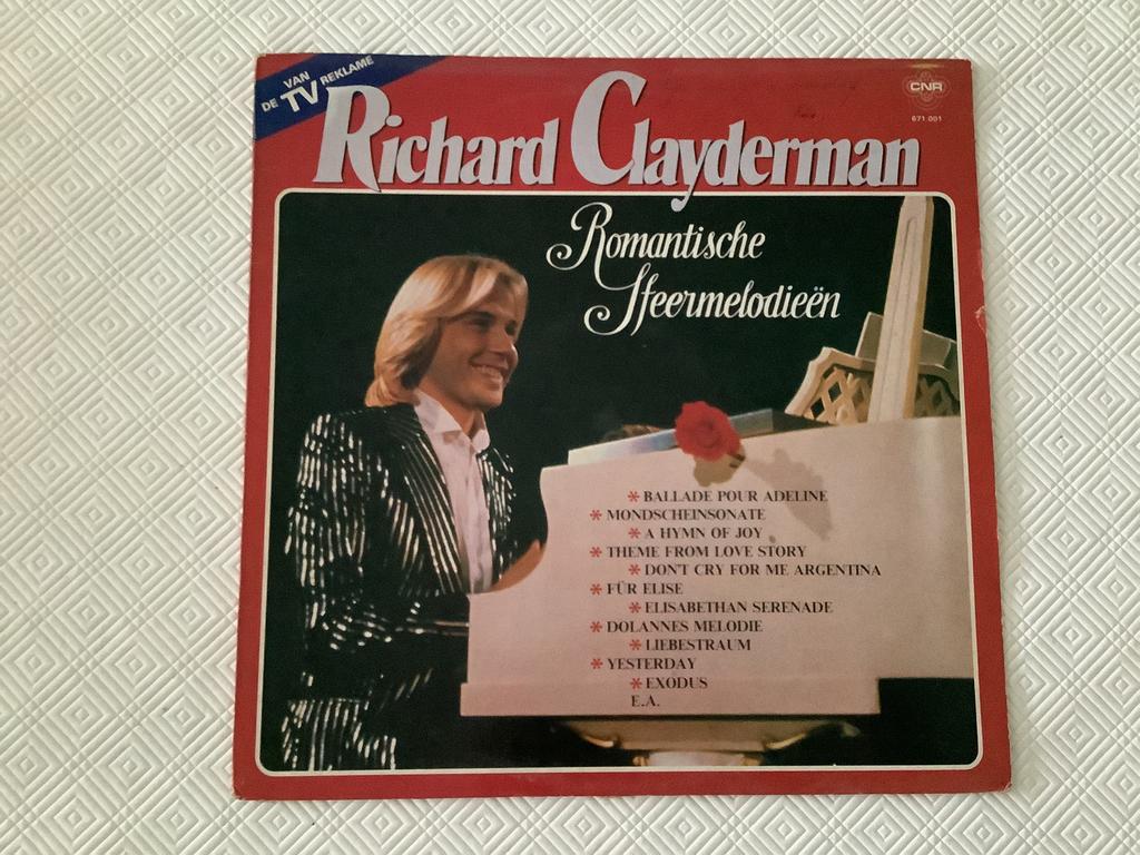 Vinyl lp Richard Clayderman, Ophalen, Gebruikt, 12 inch