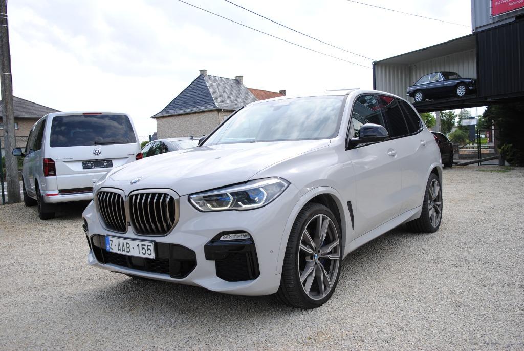 BMW X5 M50D Laser / Nightvision / Soft Close / Harman, Argent ou Gris, Achat, Entreprise, Noir