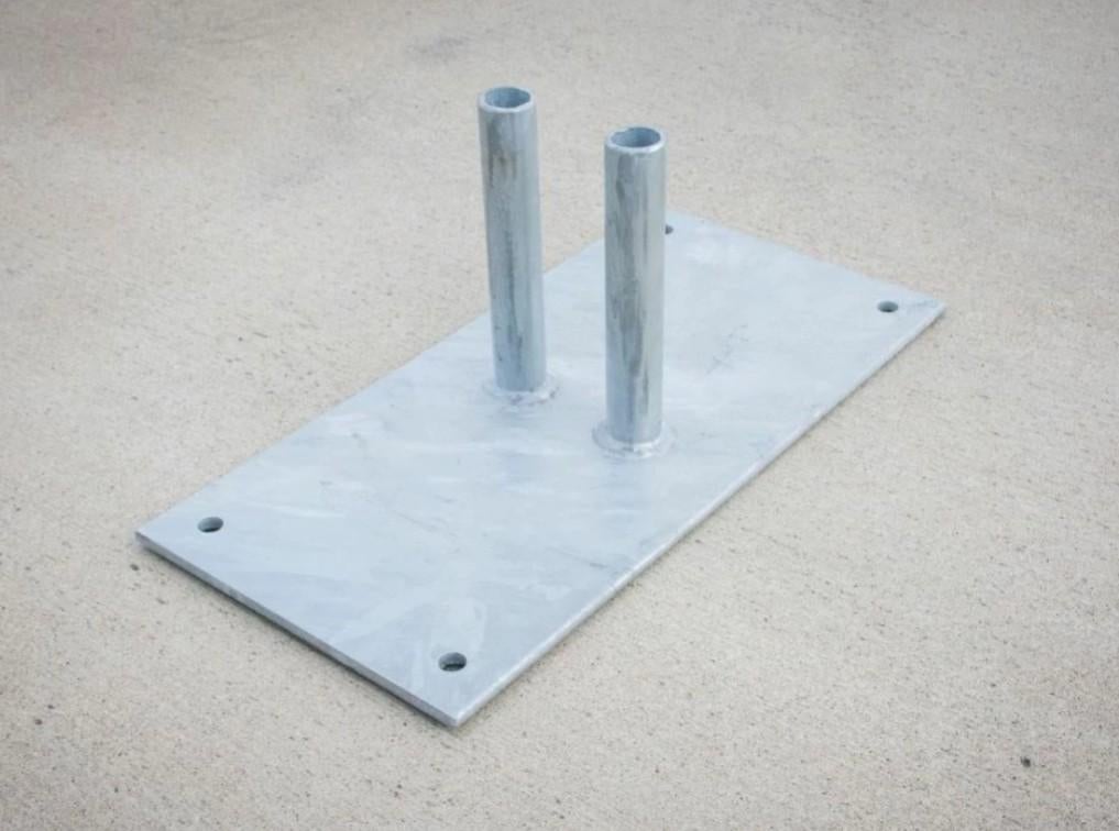 Bouwhek / heras voeten, Ophalen