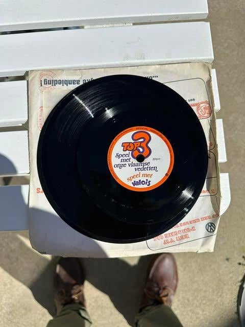 3 single licht plastiek top 3 Valois, Ophalen of Verzenden, Zo goed als nieuw, Single