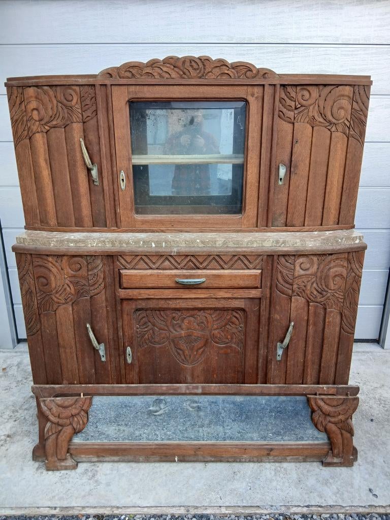 Antieke oude kast, Antiek en Kunst, Ophalen