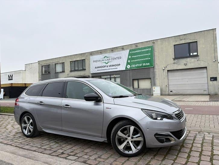 Peugeot 308 Gt Line | 12 M Garantie | 110Dkm | Benzine|2017|, Auto's, Stof, 1199 cc, 5 deurs, 3 cilinders