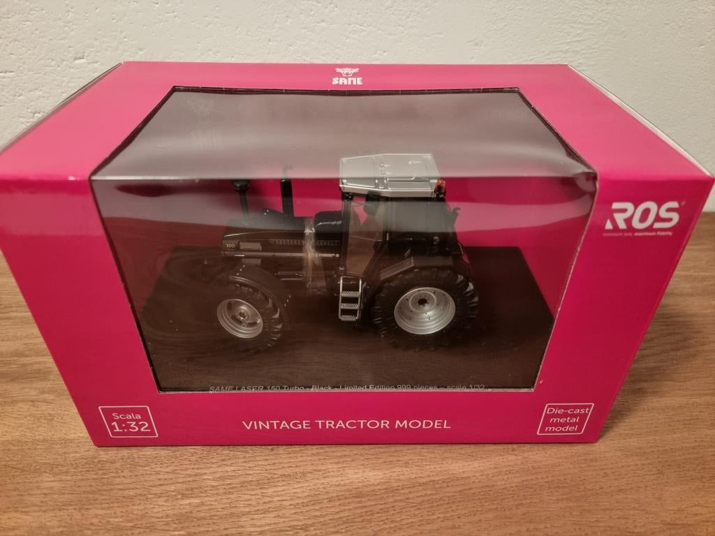 Same Laser 150 Turbo, noir ROS, Hobby & Loisirs créatifs, Voitures miniatures | 1:32, Enlèvement ou Envoi, Neuf, Tracteur et Agriculture