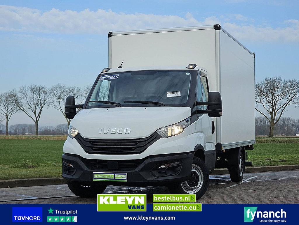 Iveco DAILY 35S14 Bakwagen Laadklep!, Auto's, Bestelwagens en Lichte vracht, Automaat, Iveco, Wit, Bedrijf