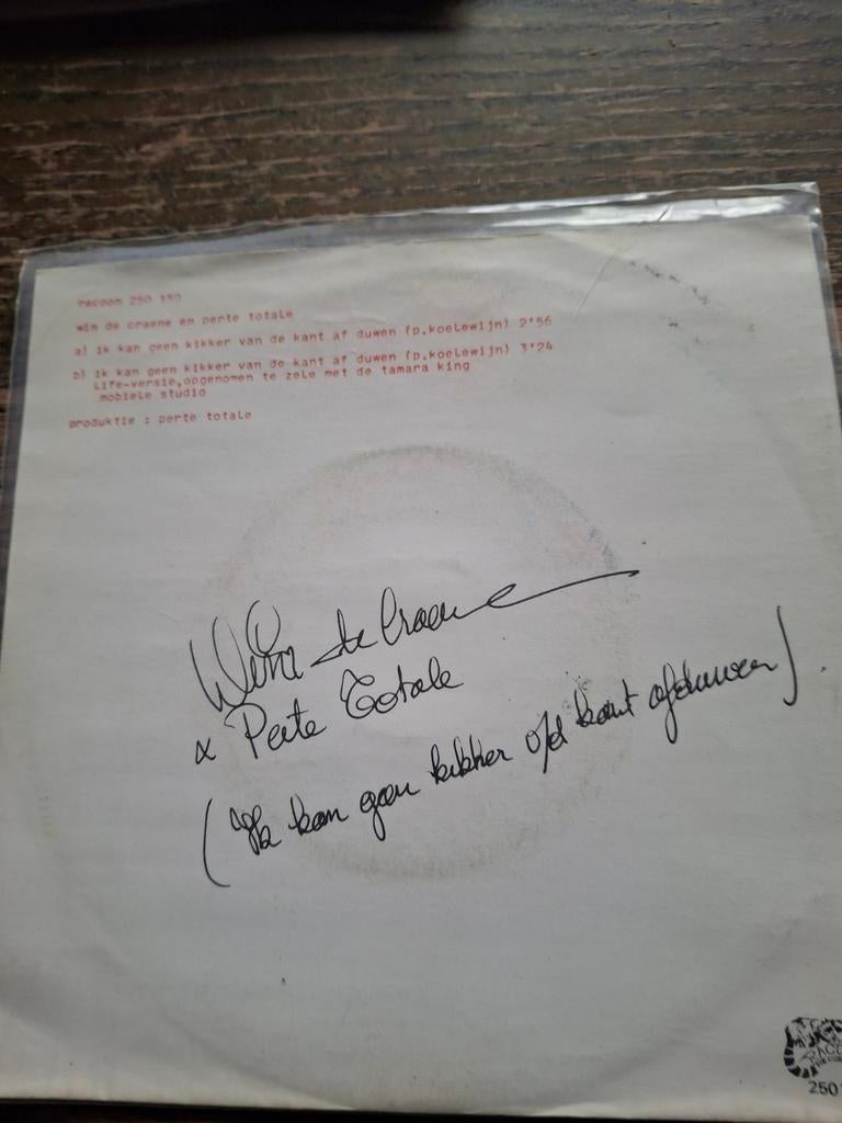 Wim de craene, Cd's en Dvd's, Ophalen of Verzenden