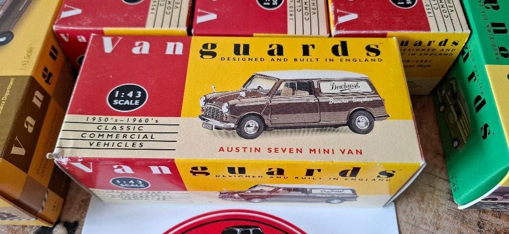 MINI Van Mk1 Austin Dewhurst Butcher 1/43 VANGUARDS Neuf+Box, Hobby en Vrije tijd, Modelauto's | 1:43, Nieuw, Auto, Vanguards