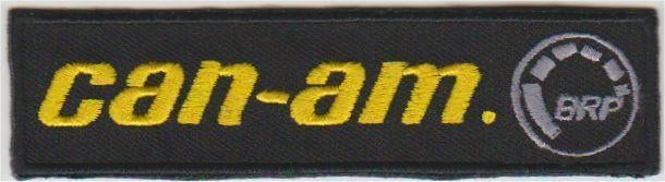 Can-Am BRP stoffen opstrijk patch embleem, Motos, Envoi, Neuf