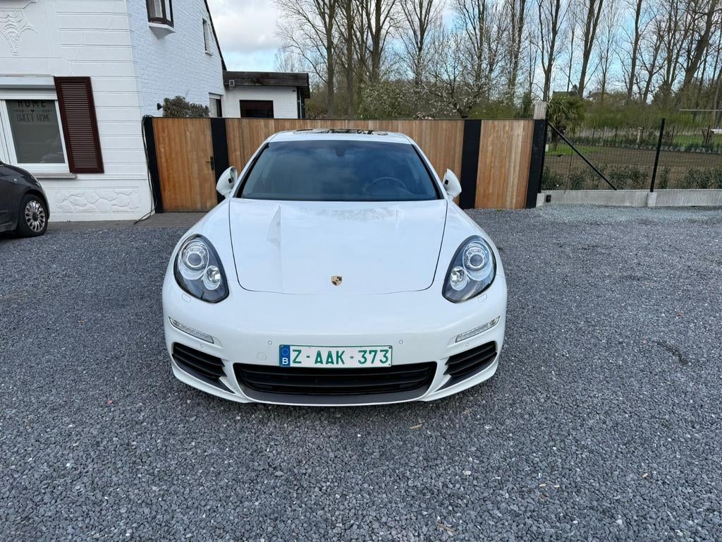 Porsche panamera S-E Hybride reeds blanco gvv!!!, Auto's, Porsche, Automaat, 4 zetels, Achterwielaandrijving, Leder
