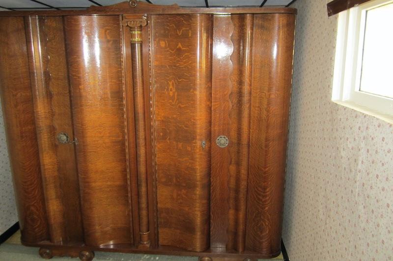 kleerkast retro stijl, Huis en Inrichting, Kasten | Kleerkasten, Gebruikt, 150 tot 200 cm, 150 tot 200 cm, 25 tot 50 cm, Met deur(en)