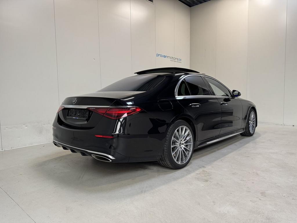 Mercedes-Benz S 580 e Hybrid 37.204 KM! - AMG line - Topsta, 0 min, 510 pk, 0 kg, Parkeersensor