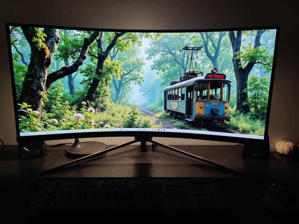 Moniteur incurvé Msi 34" 3440x1440, Enlèvement