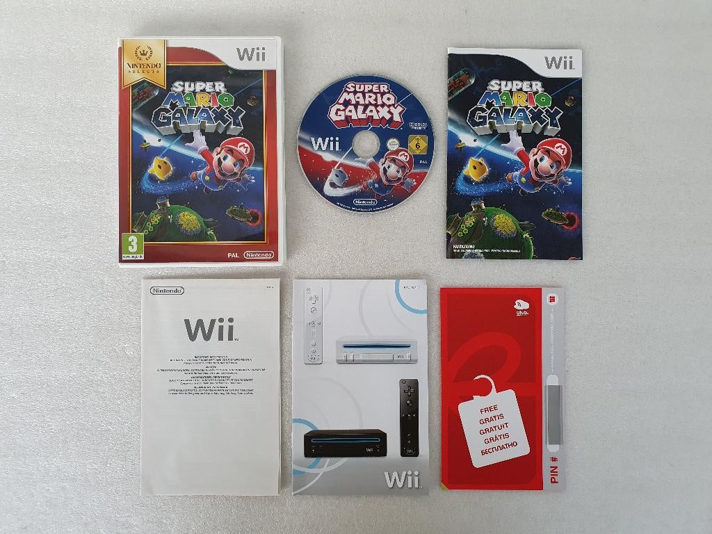 Nintendo Wii: Super Mario Galaxy (Nintendo Selects), Ophalen of Verzenden, Gebruikt