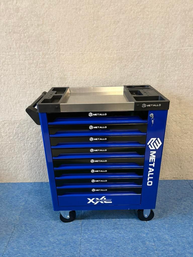 Nieuwe Metallo 8 lades gevulde gereedschapwagen, Auto diversen, Ophalen, Nieuw
