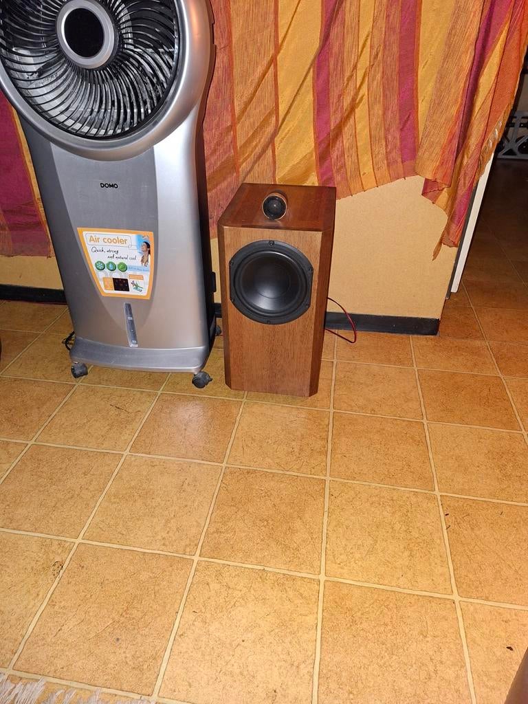 Luidsprekers., Enlèvement, Comme neuf, Haut-parleurs Frontaux, Arrière ou Stéréo