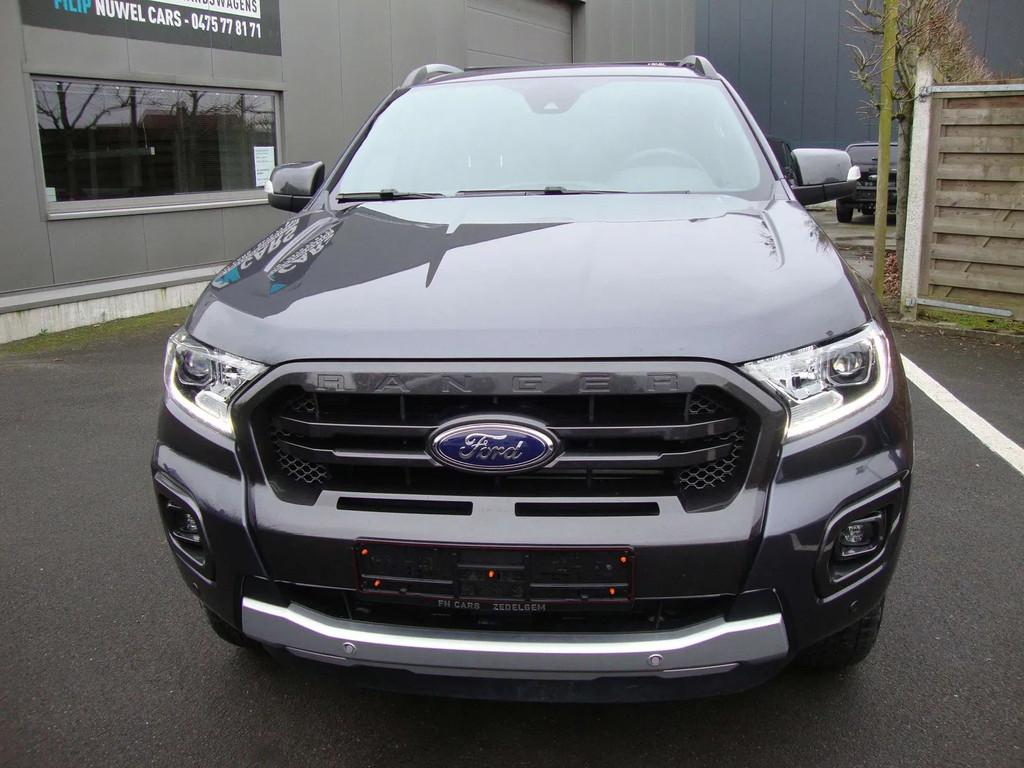 Ford Ranger 212pk, ALU.CAB voor daktent, camera, btw in, led, Autos, Cuir, Argent ou Gris, Achat, Entreprise