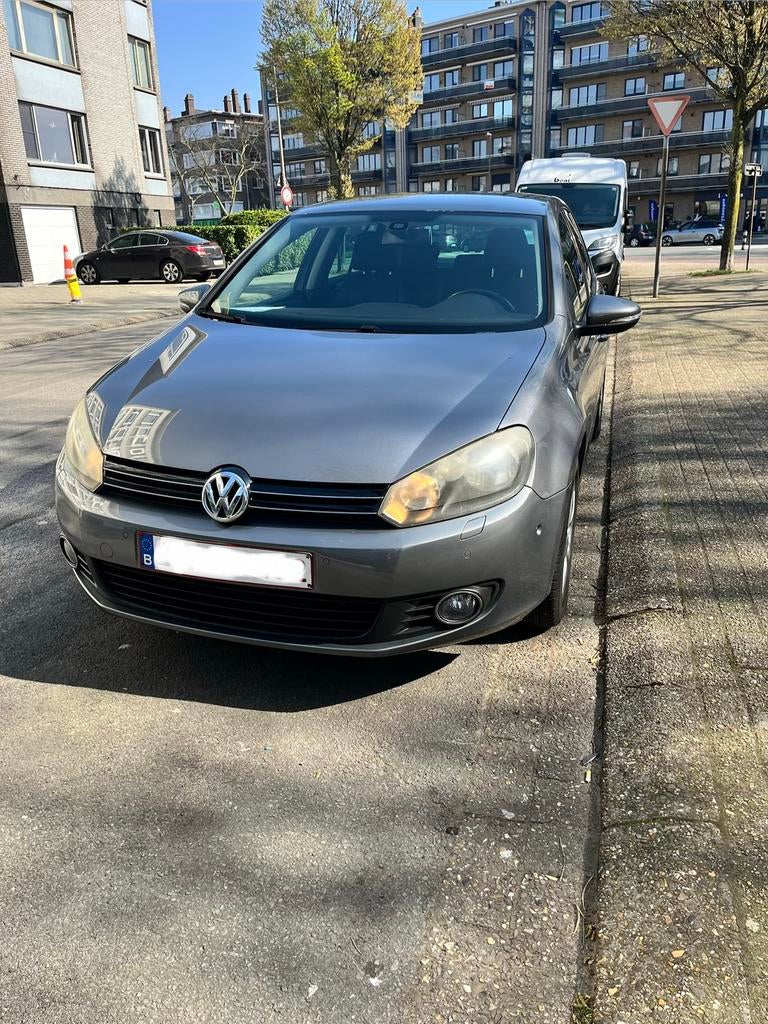 VOLKSWAGEN GOLF 6 1.2 tsi klaar voor inschrijving, Auto's, Volkswagen, Zwart, 4 cilinders, 1195 cc, Zilver of Grijs