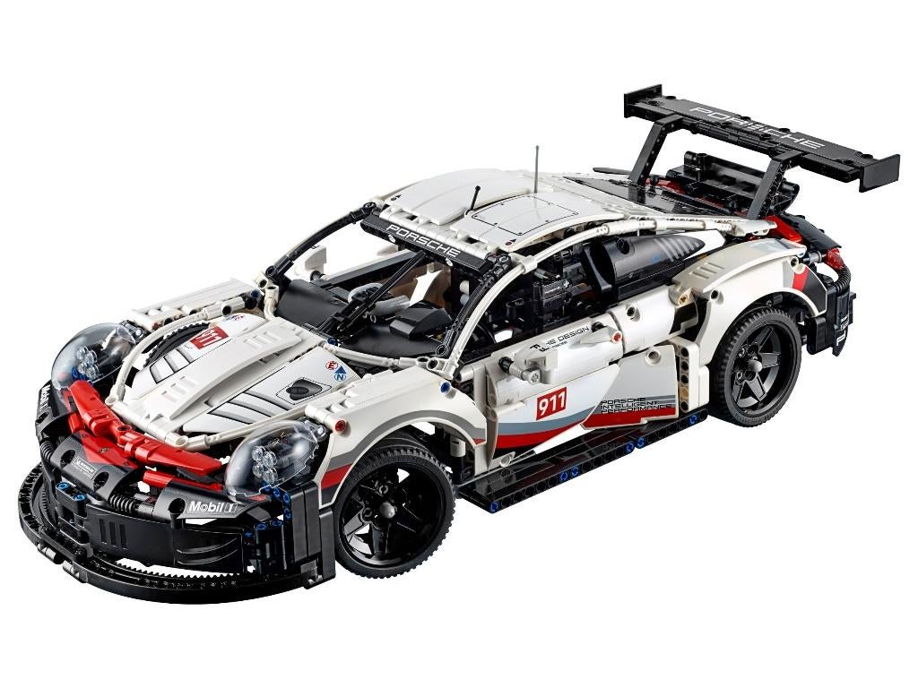Lego Technic 42096 Porsche 911 RSR, Ophalen of Verzenden, Zo goed als nieuw, Complete set, Lego