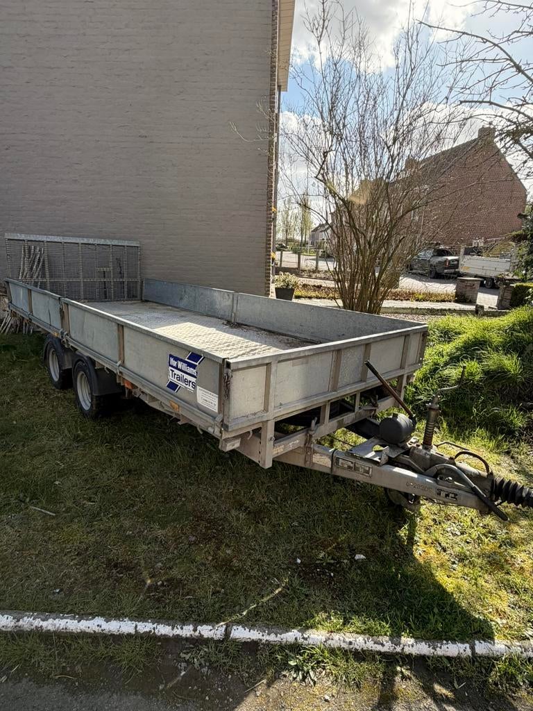 Ifor Williams tilbed 3,5 ton, Auto diversen, Aanhangers en Bagagewagens, Ophalen, Zo goed als nieuw