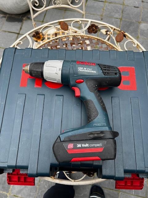 Bosch accu boormachine, Ophalen, Gebruikt, Boormachine
