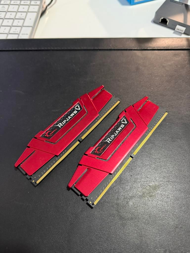 Ram 16gb (8x2) ddr4 G SKILL Ripjaws, Computers en Software, RAM geheugen, Ophalen of Verzenden, Zo goed als nieuw, DDR4