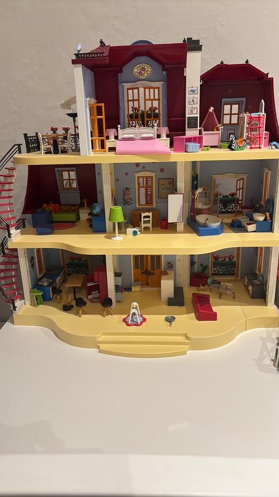 Playmobile Dollhouse groot herenhuis, Kinderen en Baby's, Ophalen, Zo goed als nieuw