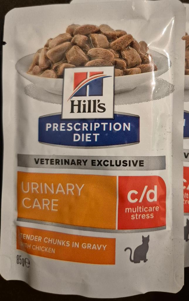 Hill's urinary care c/d 85gr Geel Putte Bruxelles, Animaux & Accessoires, Nourriture pour Animaux, Chat, Enlèvement ou Envoi