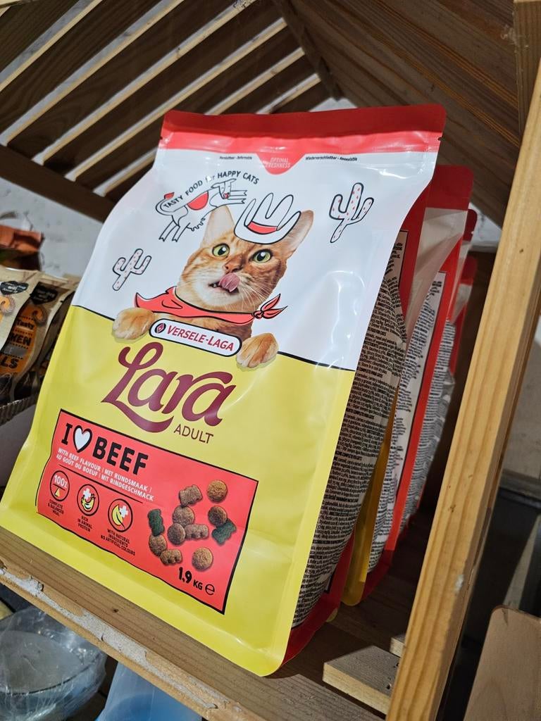 Saveur de bœuf Lara pour adultes 1,9 kg - Délicieux morceaux, Enlèvement