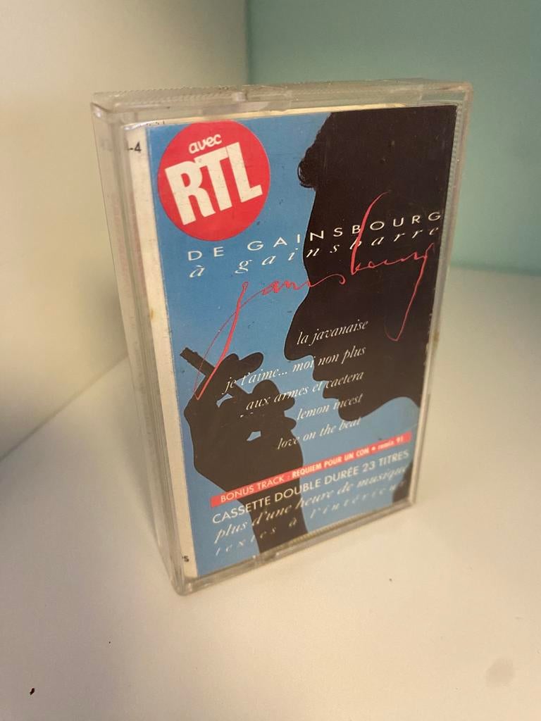 Gainsbourg – De Gainsbourg À Gainsbarre, Cd's en Dvd's, Cassettebandjes, Gebruikt, Origineel, Pop, Verzenden