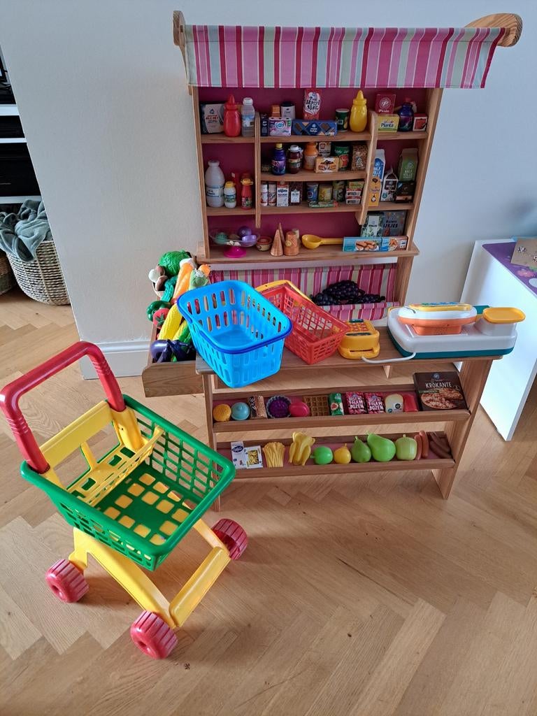 Speelgoedwinkel, Ophalen