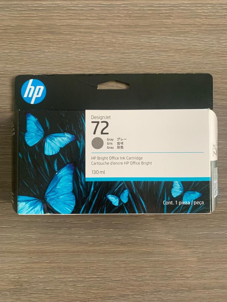 HP designjet 72 gray inktcartridge, Computers en Software, Ophalen of Verzenden, Nieuw, Cartridge, Hp