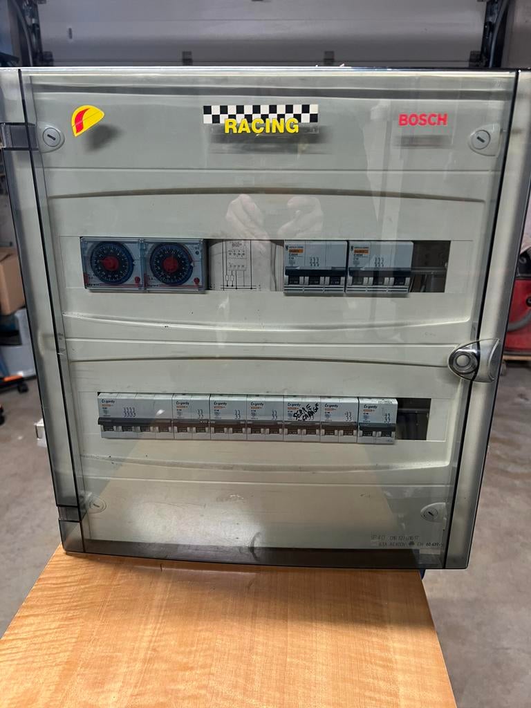 Verdeelkast elektrischtijd., Doe-het-zelf en Bouw, Ophalen, Zo goed als nieuw