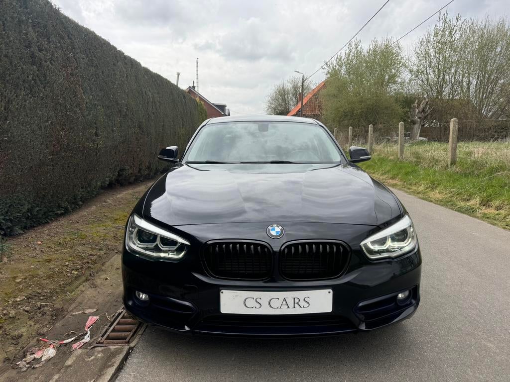 BMW 116d | Facelift | Sportline | Automaat | Led | M-pack, Auto's, BMW, Automaat, Zwart, Bedrijf, 3 cilinders