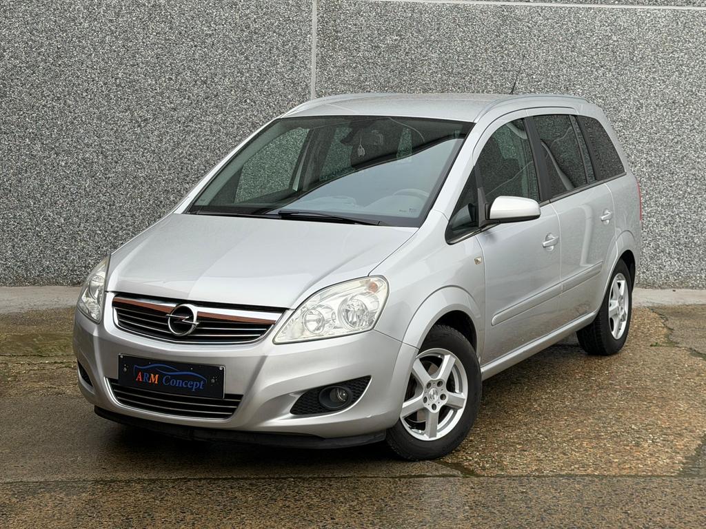Opel Zafira 1.6 Essence 7 places GARANTIE 12 Mois, Autos, Argent ou Gris, Achat, Entreprise, Boîte manuelle