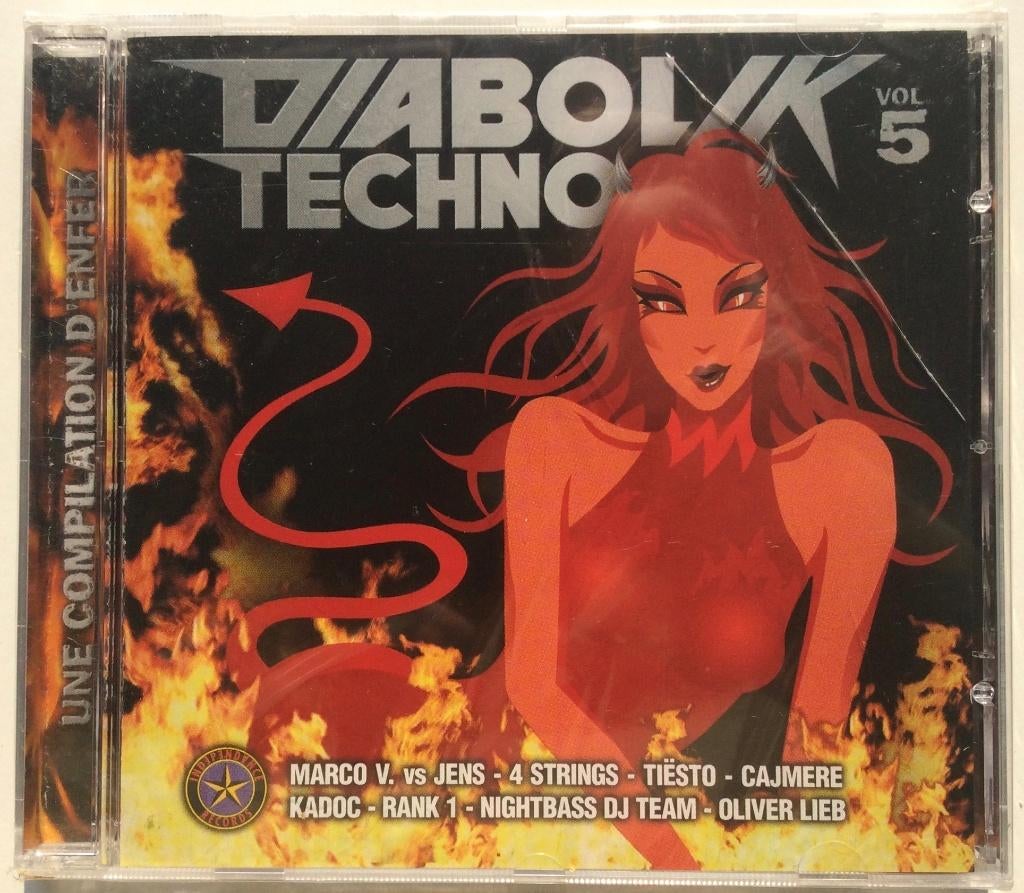 diabolik techno vol 5 - une compilation d'enfer, CD & DVD, CD | Dance & House, Envoi, Utilisé, Techno ou Trance