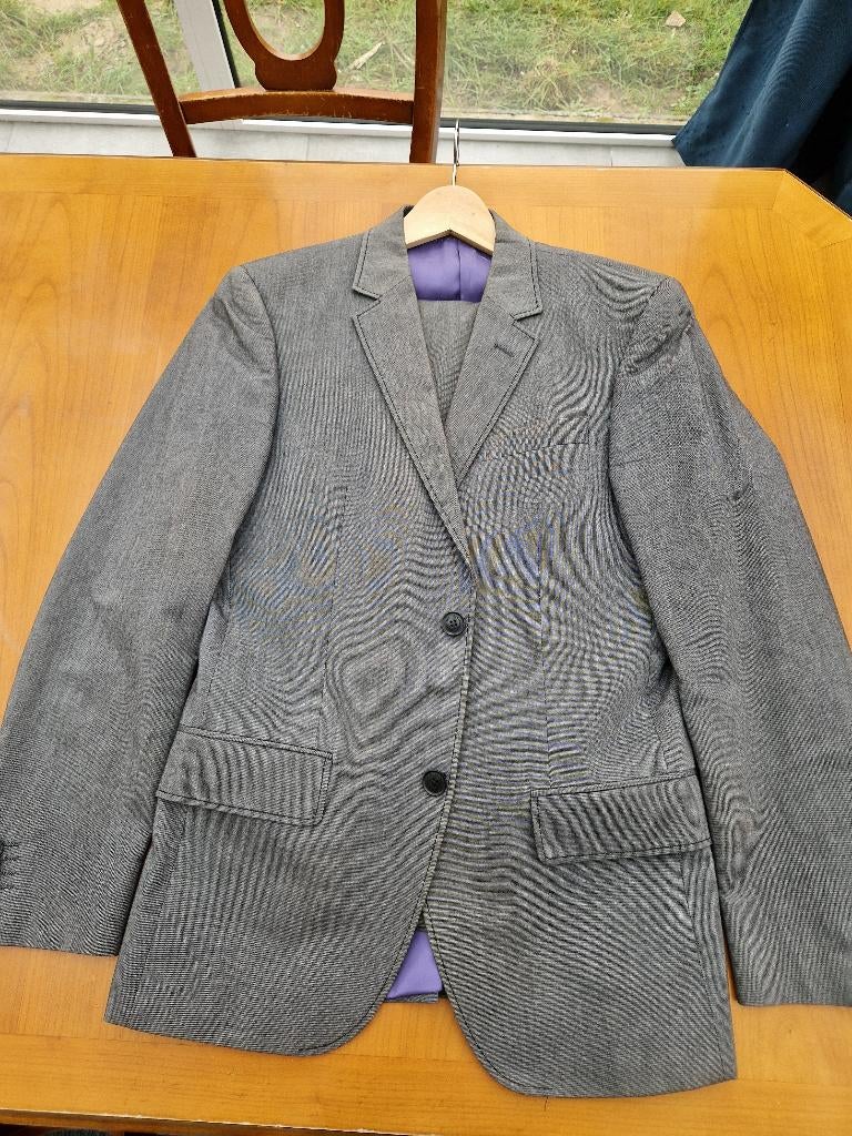 Grijs kostuum Matinique maat 46 (small), Ophalen, MATINIQUE., Grijs, Gedragen