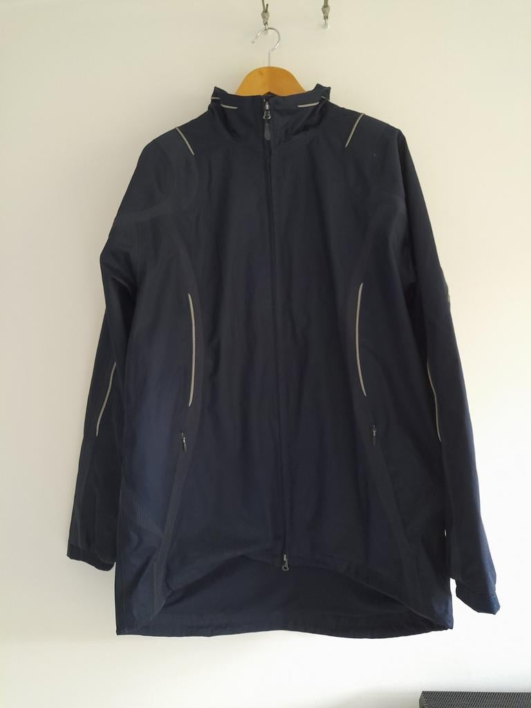 Donkerblauwe regenjas Jako XL, Kleding | Heren, Jassen | Zomer, Ophalen