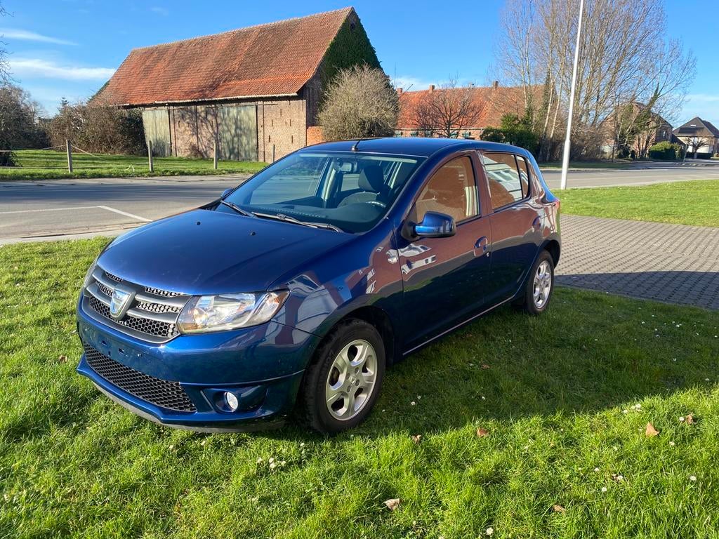 Dacia Sandero 1.2i   2016  58000km, Auto's, Dacia, Blauw, Particulier, Sandero, Onderhoudsboekje