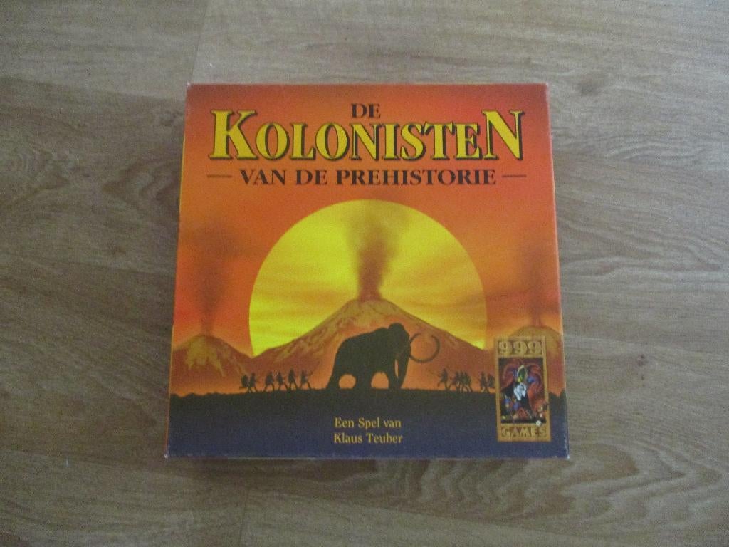bordspel de Kolonisten van Catan Prehistorie 999 games, Hobby en Vrije tijd, Gezelschapsspellen | Bordspellen, Nieuw, Een of twee spelers